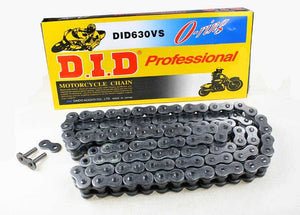 DID #630 VS Standard O-Ring 102L FJ - Clip BK