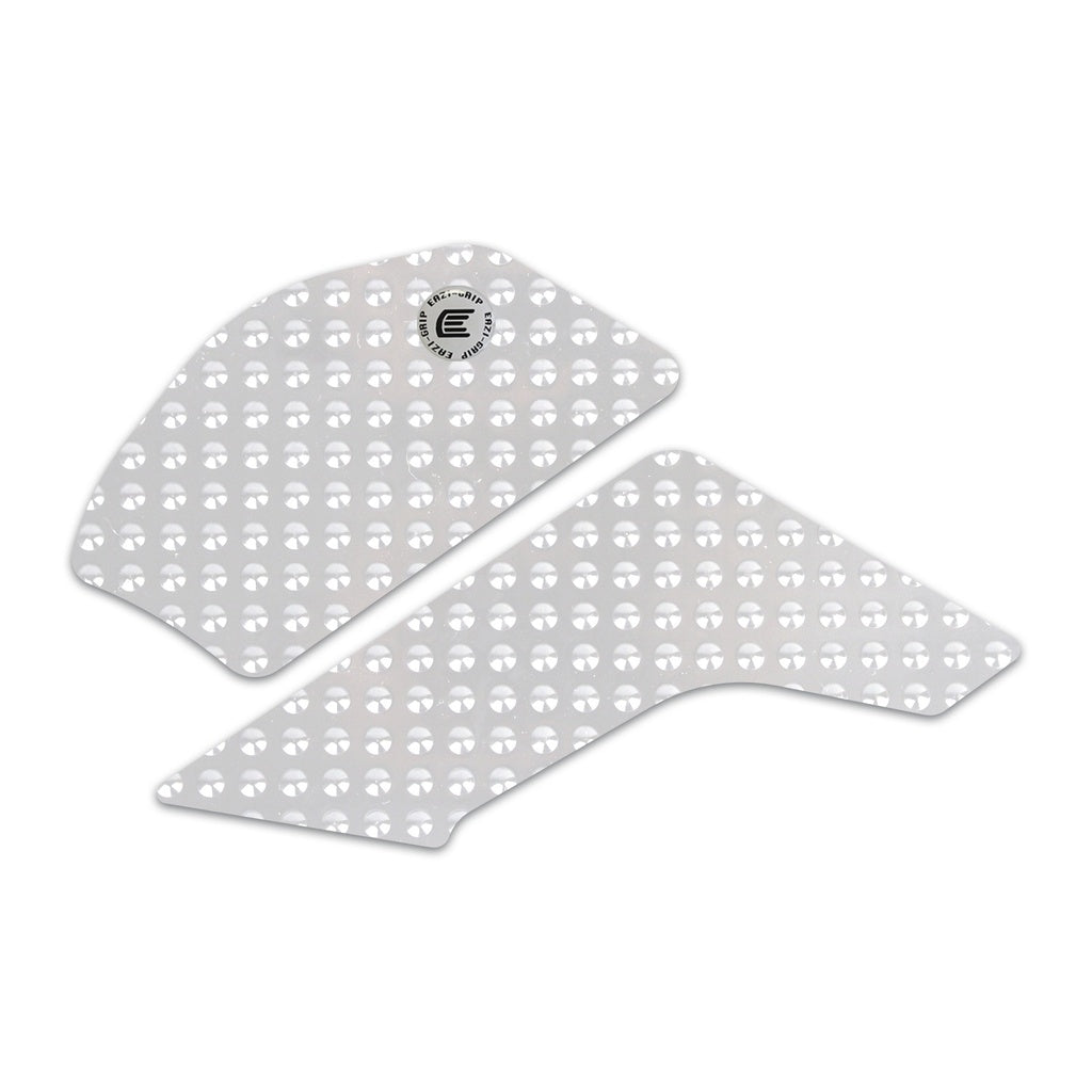 Eazi-Grip EVO Tank Grips for QJMOTOR SRK 800, clear