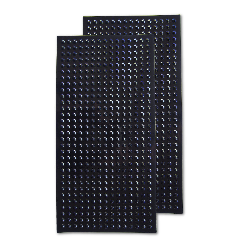 Eazi-Grip EVO Tank Grips (DIY cut to shape) 2 x Universal Sheets, black