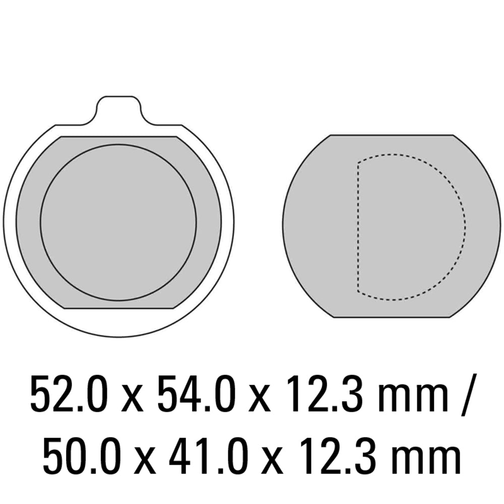 FERODO Brake Disc Pad Set FDB132P