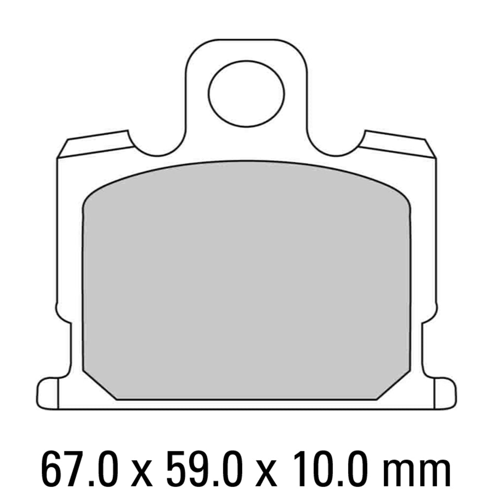 FERODO Brake Disc Pad Set FDB277P