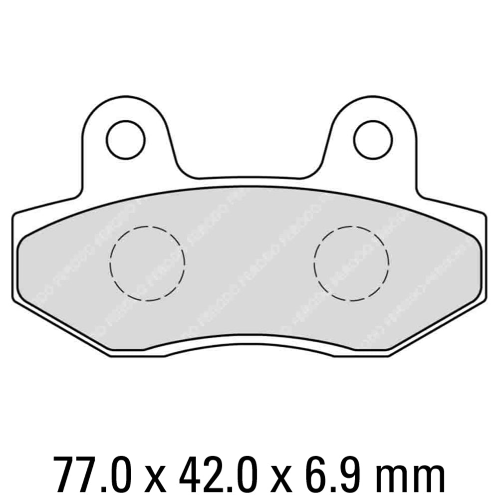 FERODO Brake Disc Pad Set FDB312EF