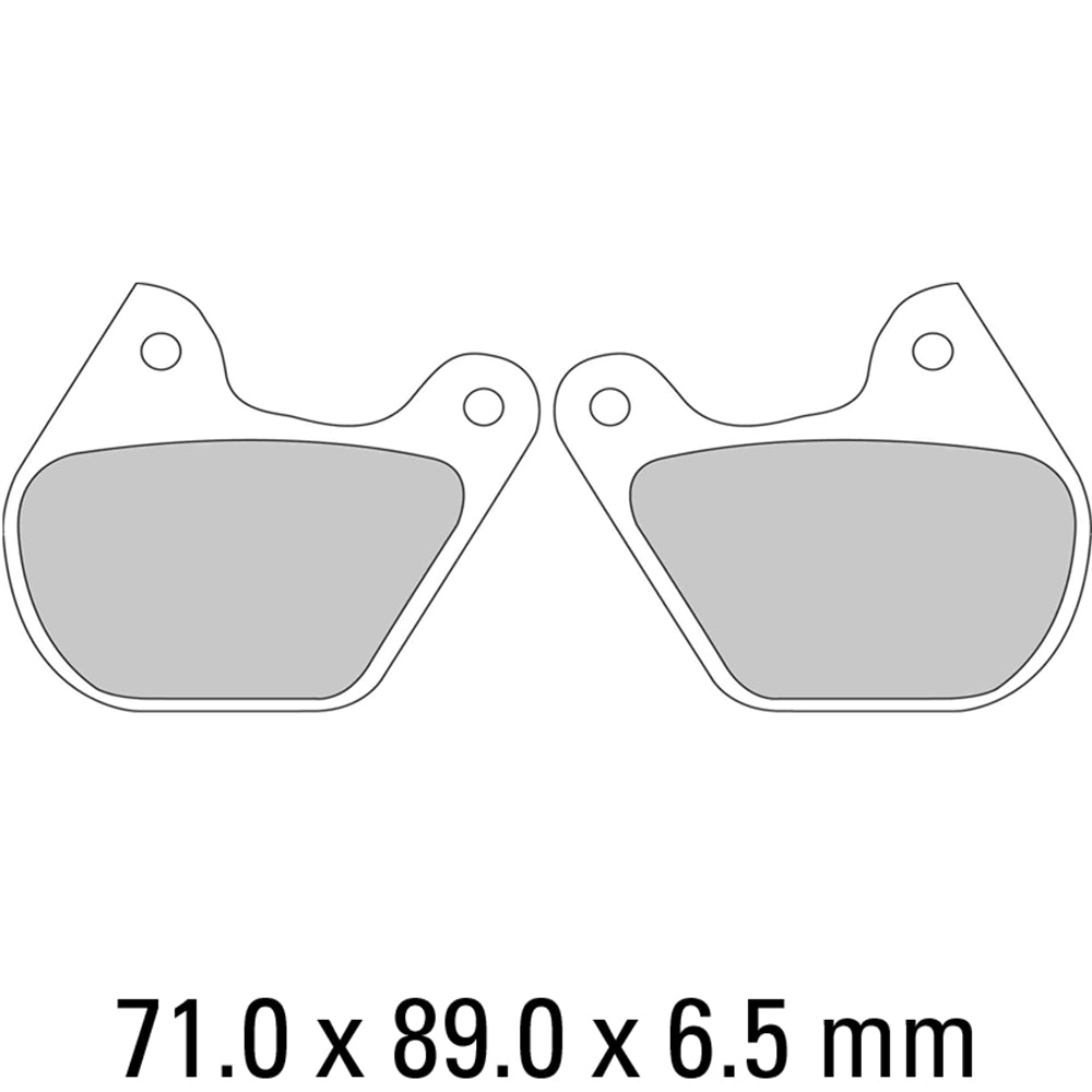 FERODO Brake Disc Pad Set FDB334P