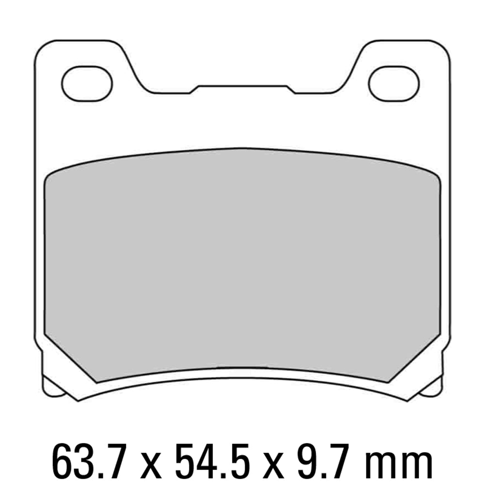 FERODO Brake Disc Pad Set FDB337EF