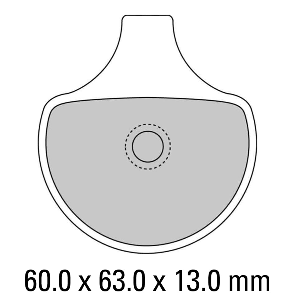 FERODO Brake Disc Pad Set FDB352ST