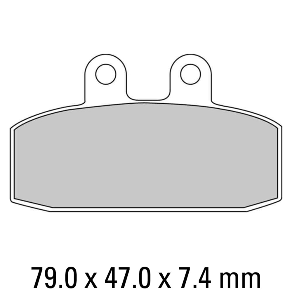 FERODO Brake Disc Pad Set FDB438EF
