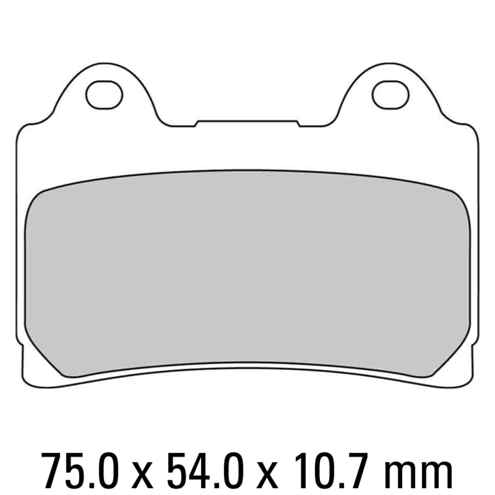 FERODO Brake Disc Pad Set FDB449ST