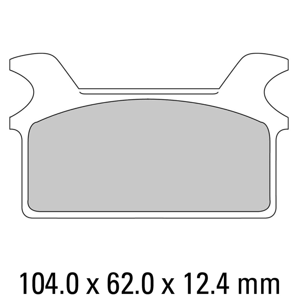 FERODO Brake Disc Pad Set FDB485P