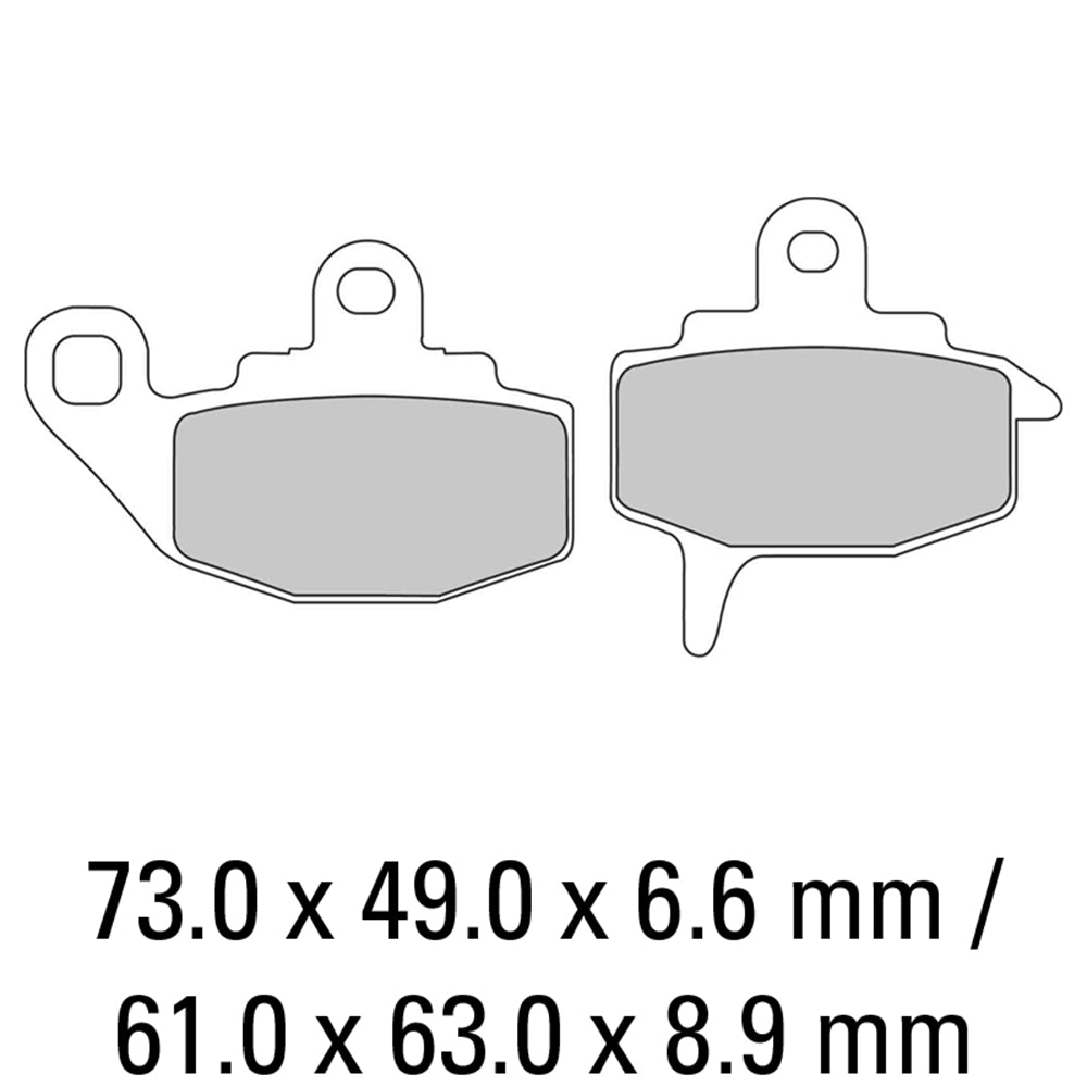 FERODO Brake Disc Pad Set FDB494P