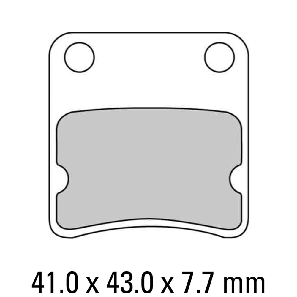 FERODO Brake Disc Pad Set FDB625S*