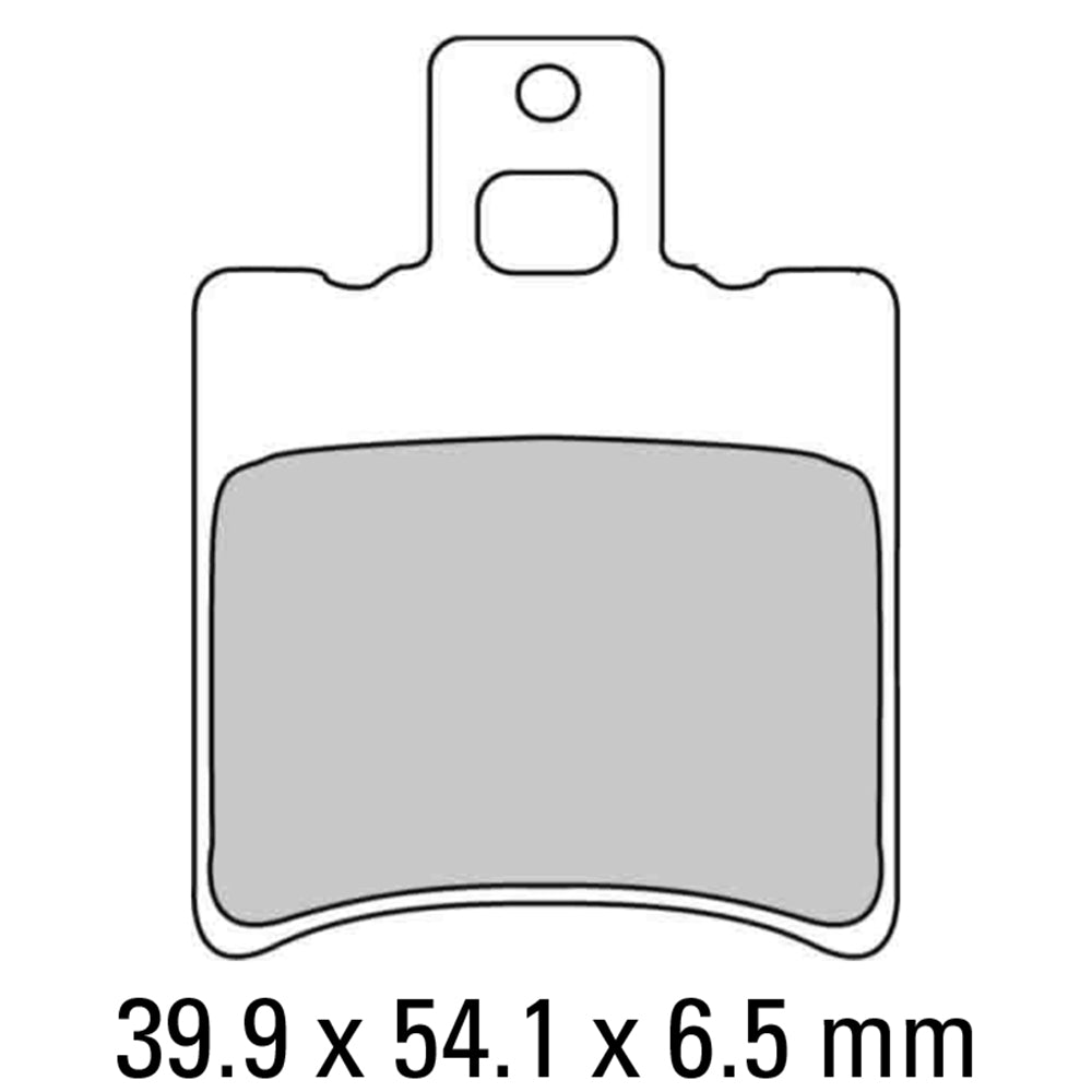 FERODO Brake Disc Pad Set FDB889ST*