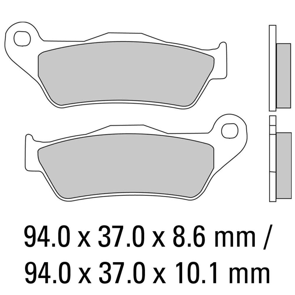 FERODO Brake Disc Pad Set FDB2039ST