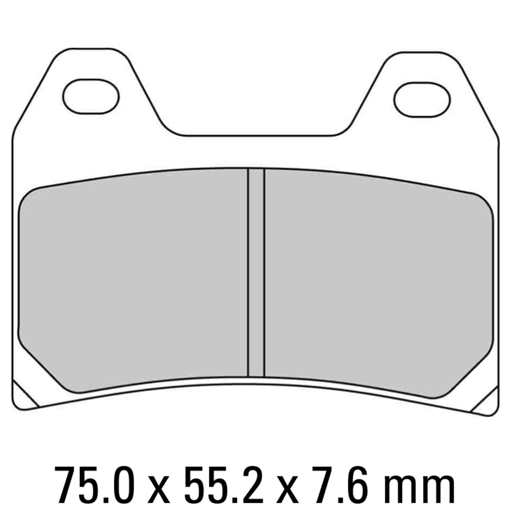 FERODO Brake Disc Pad Set FDB2099P*