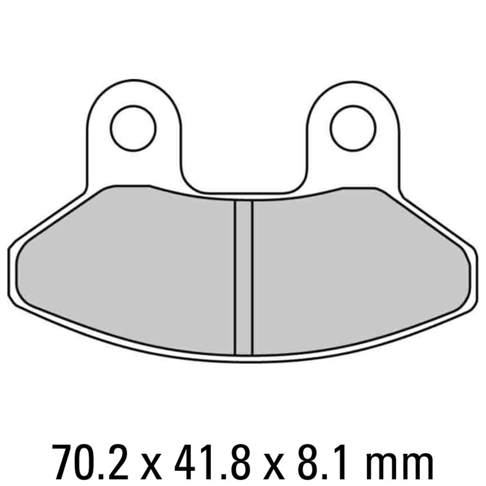 FERODO Brake Disc Pad Set FDB2108EF