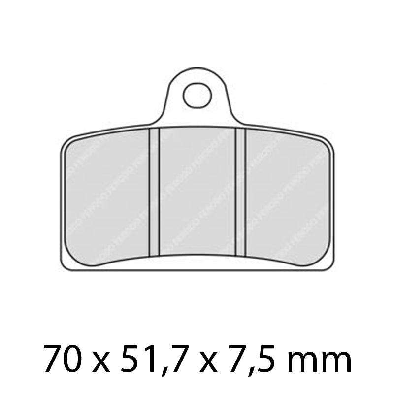 FERODO Brake Disc Pad Set FDB2201ST