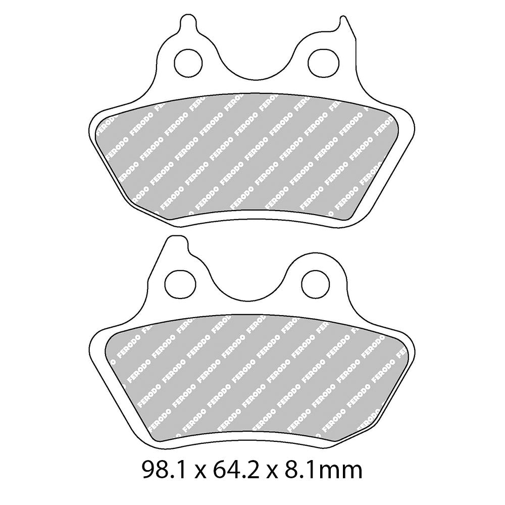 FERODO Brake Disc Pad Set FDB2202P