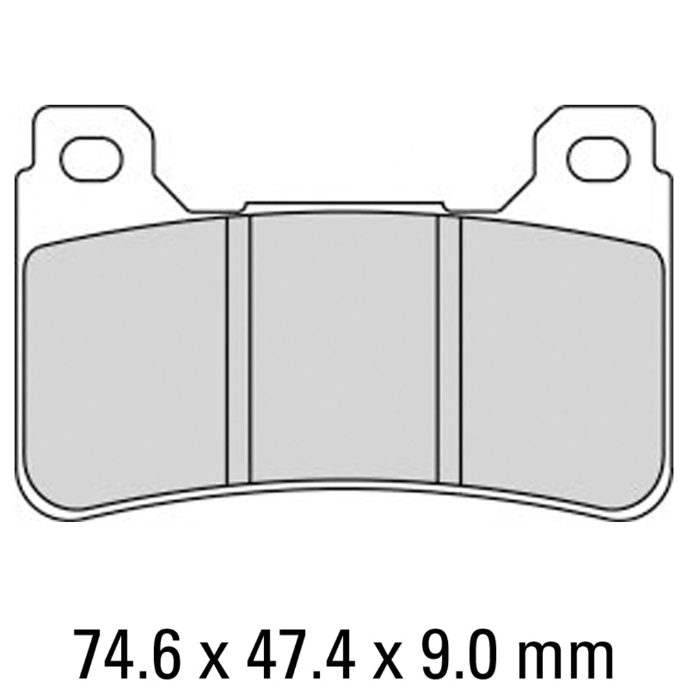 FERODO Brake Disc Pad Set FDB22052CP1*