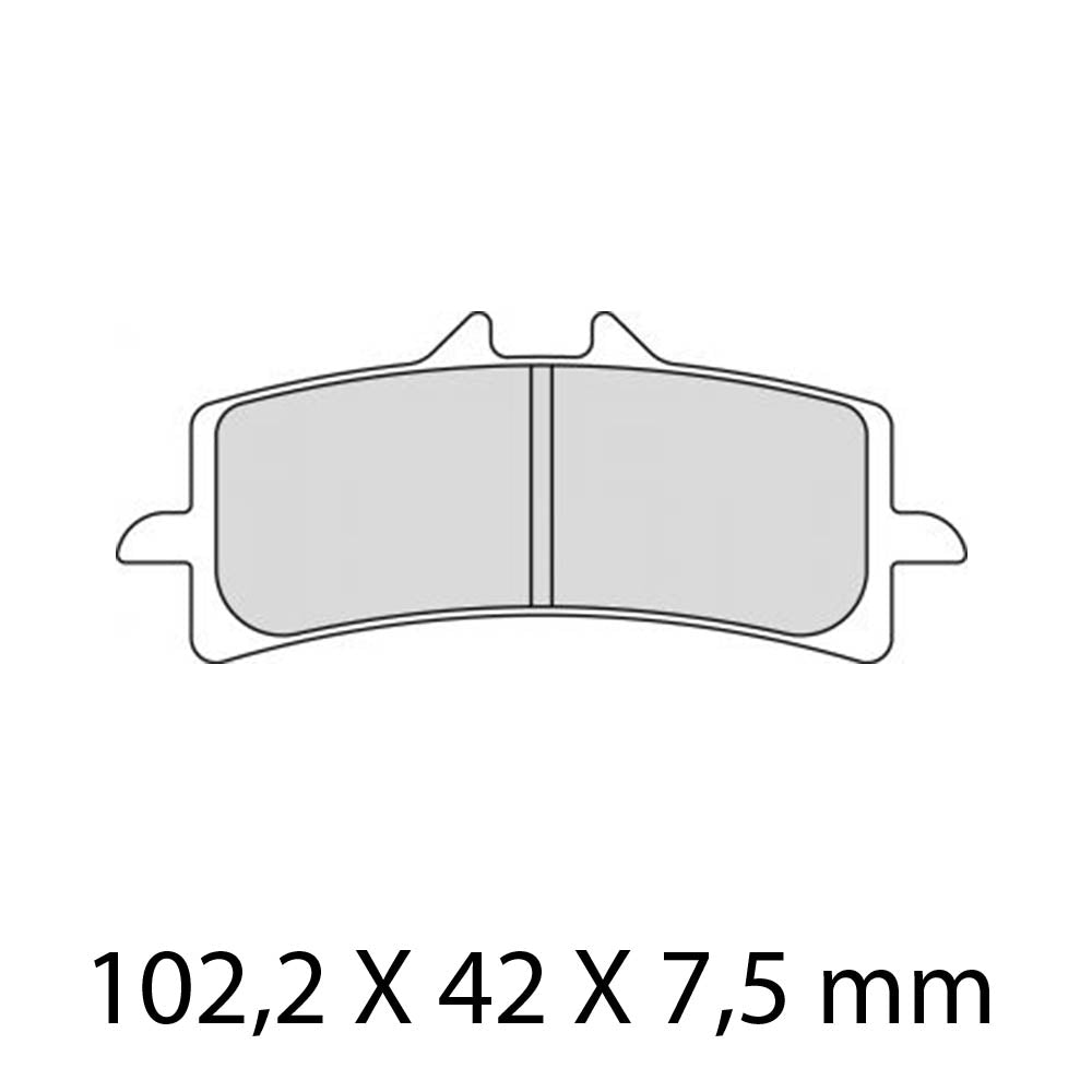 FERODO Brake Disc Pad Set FDB2260ST