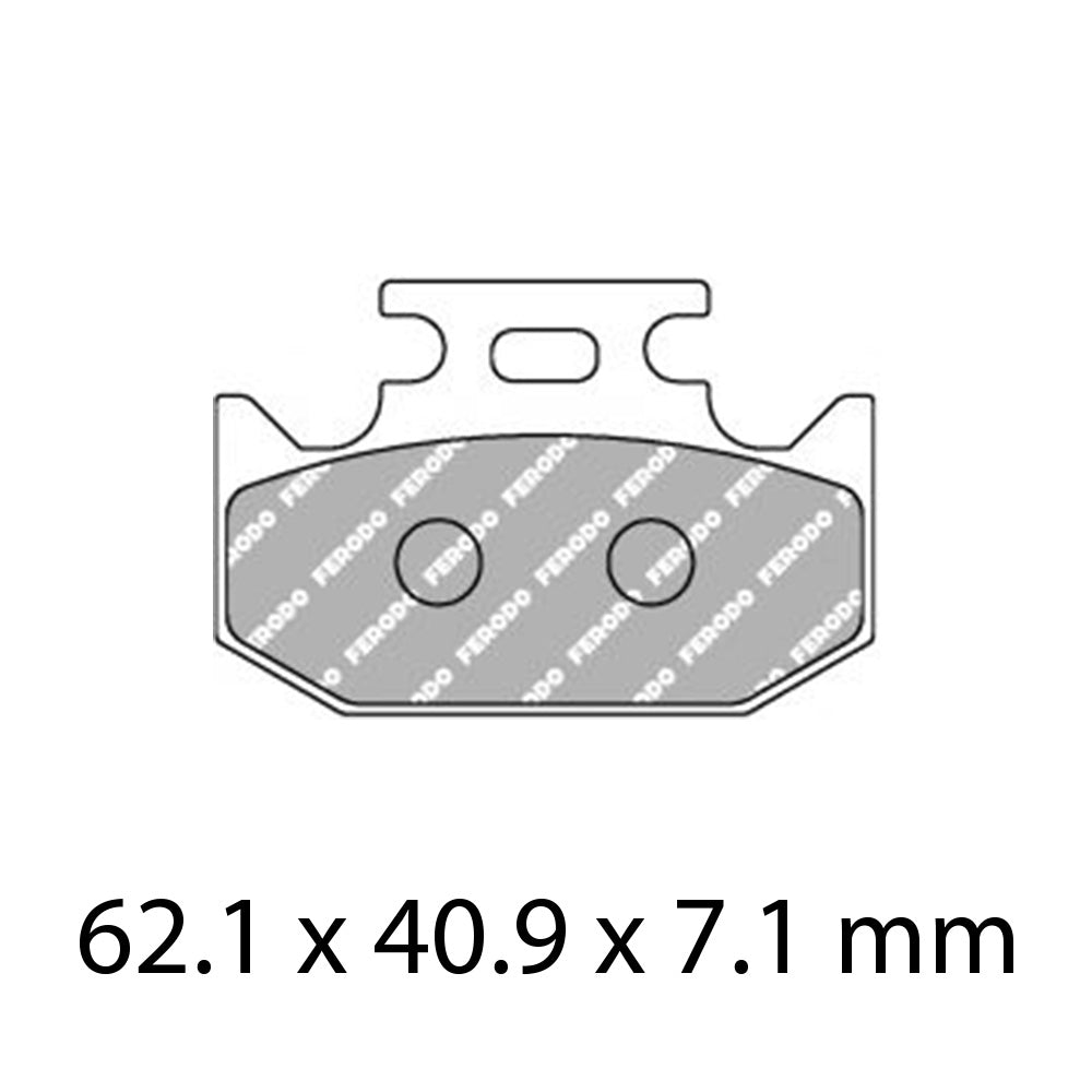 FERODO Brake Disc Pad Set FDB2270P
