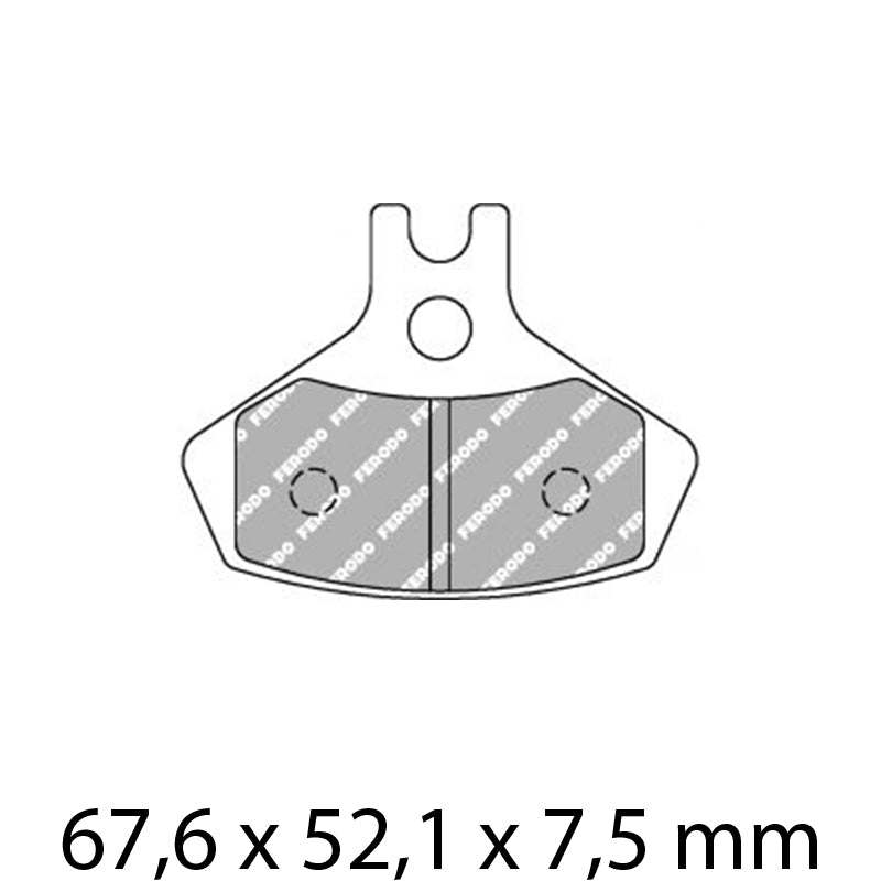 FERODO Brake Disc Pad Set FDB2271SG