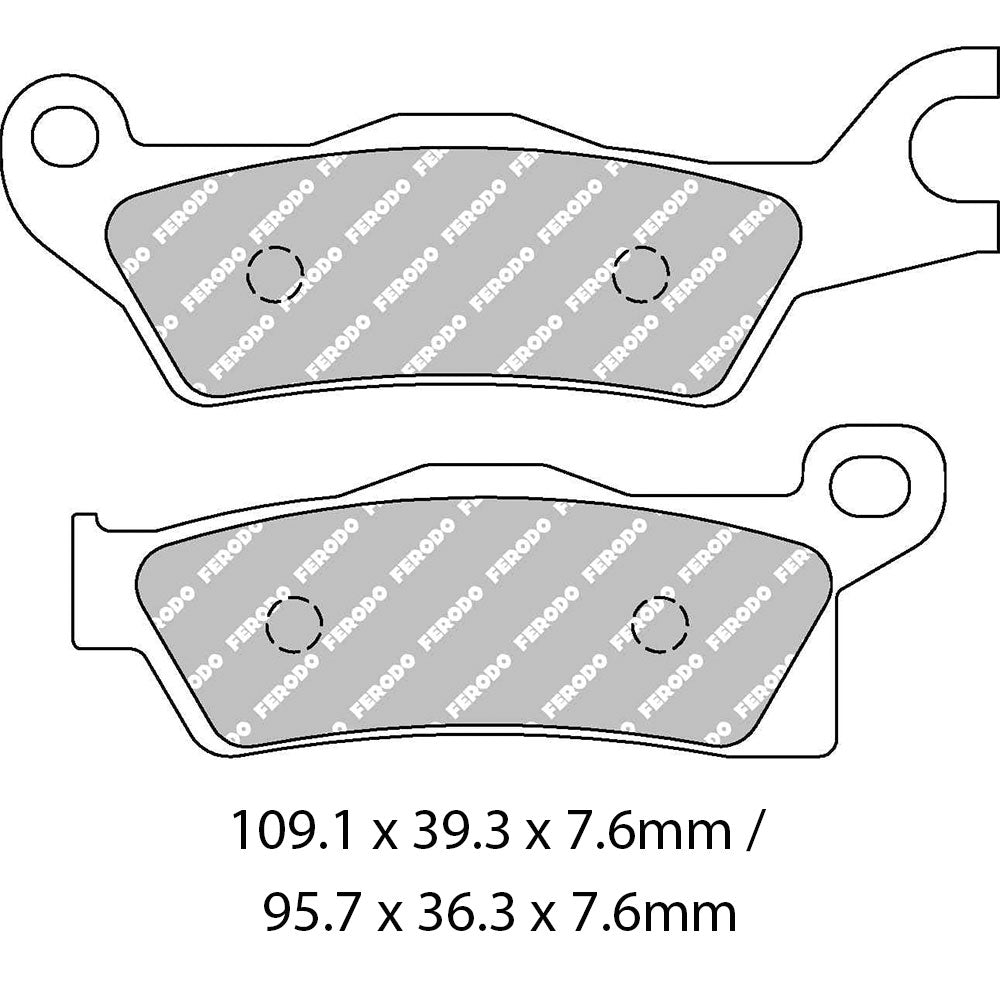 FERODO Brake Disc Pad Set FDB2274SG