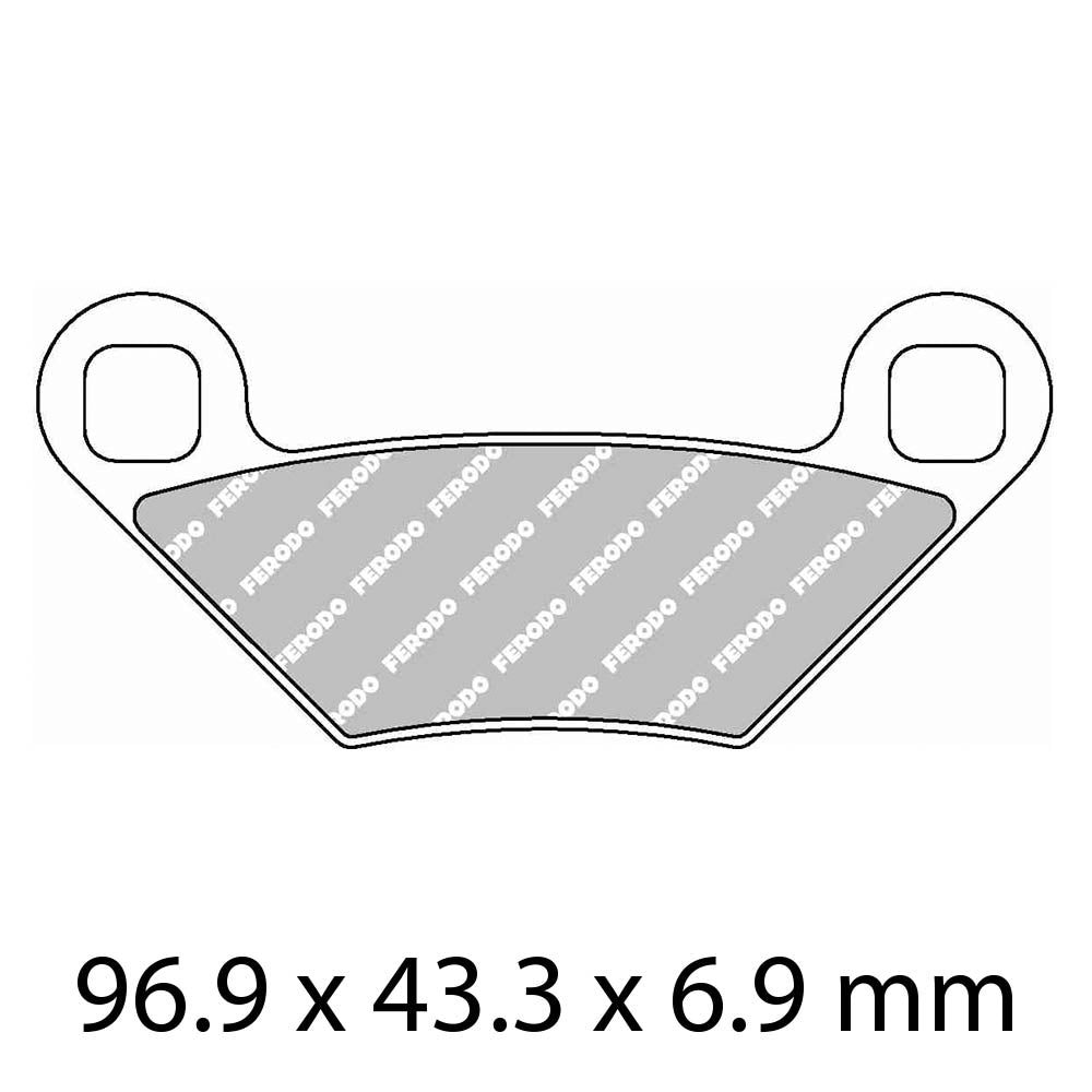 FERODO Brake Disc Pad Set FDB2276SG
