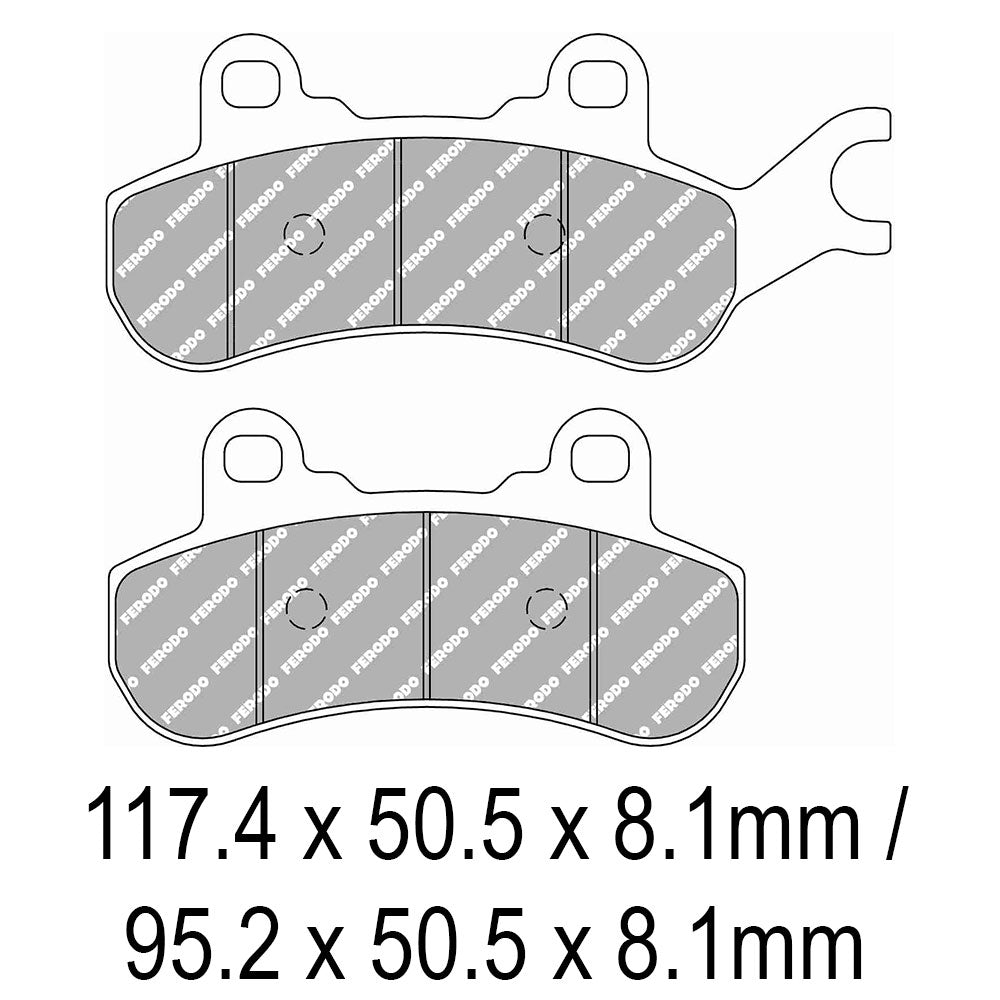 FERODO Brake Disc Pad Set FDB2315SG