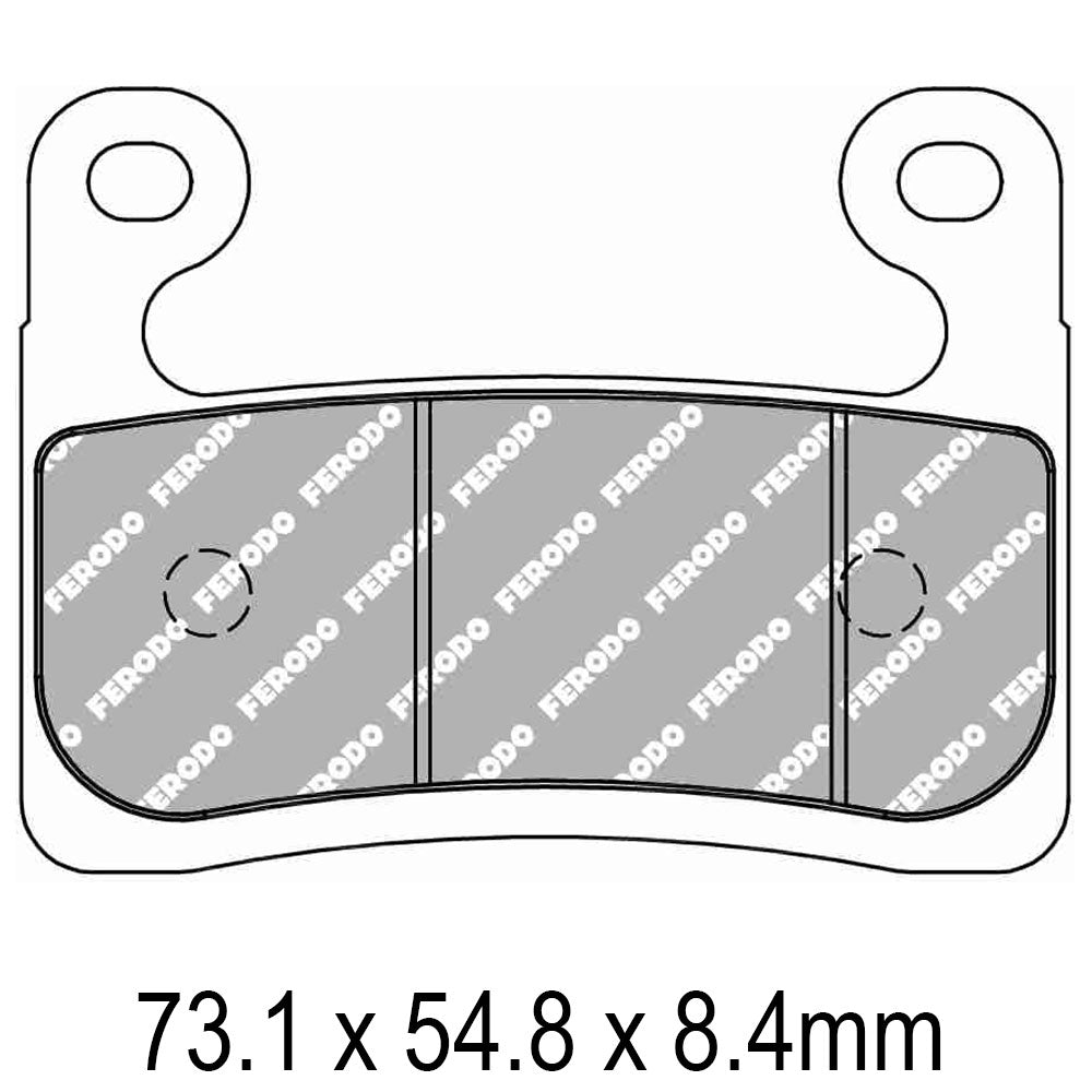 FERODO Brake Disc Pad Set FDB2321ST