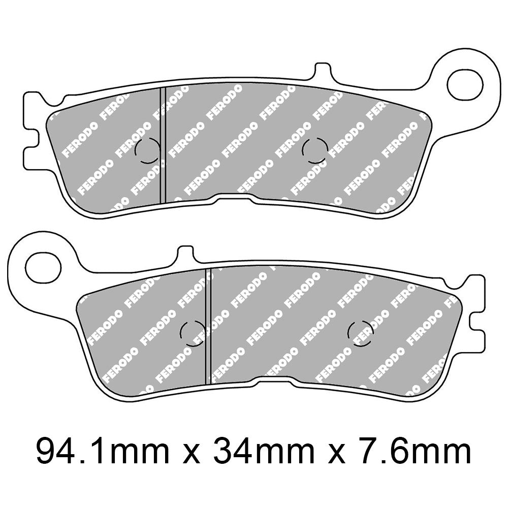 FERODO Brake Disc Pad Set FDB2323ZR