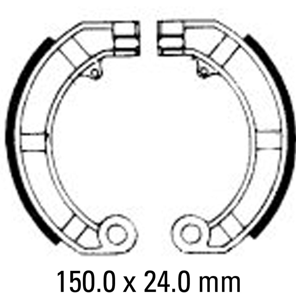 FERODO ECO Brake Shoe Set FSB874EF