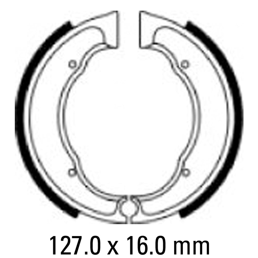 FERODO Brake Shoe Set FSB917