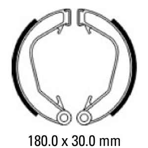 FERODO Brake Shoe Set FSB922