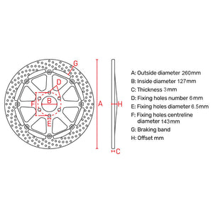 FERODO Brake Disc FMD0017MXR