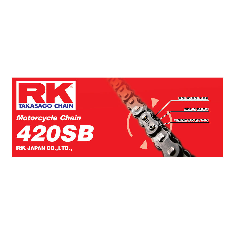 RK 420SB x 136L Standard Chain - Clip Link