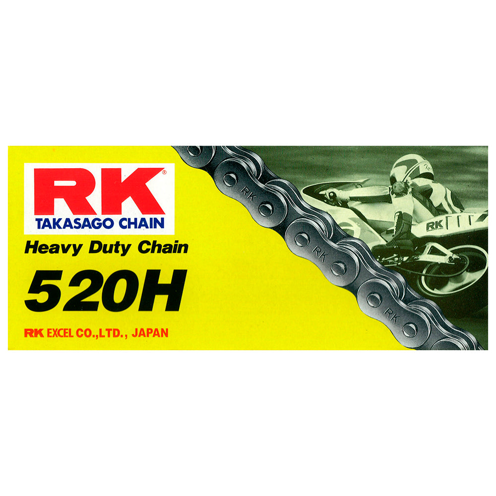 RK 520H x 120L Heavy Duty Chain - Clip Link