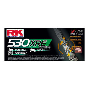RK 530XRE x 124L XW Chain - Rivet Link