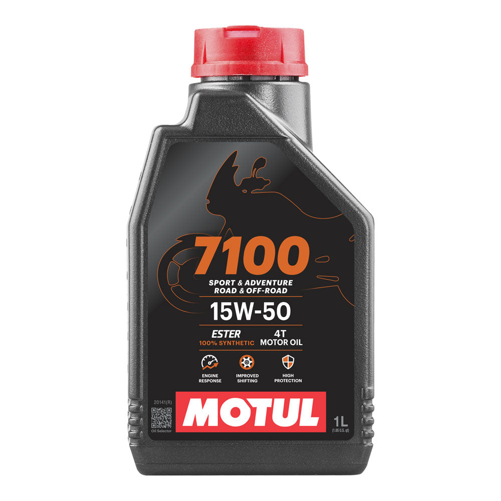 MOTUL 7100 4T Ester 100% Synthetic 15W50 1L