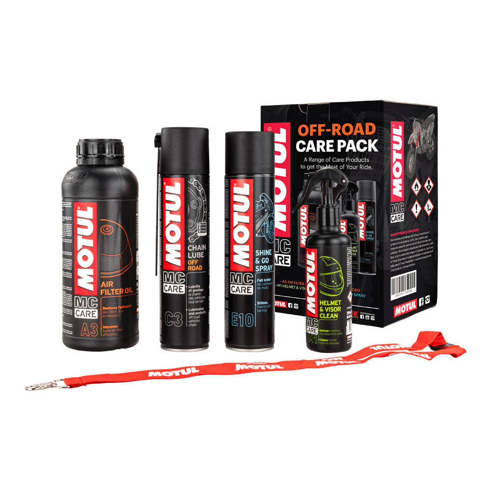 MOTUL Motorcycle Care Pack Off Road
