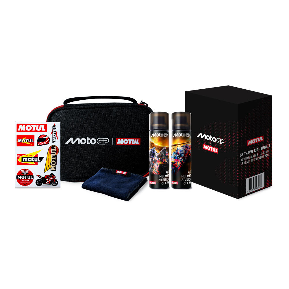 MOTUL GP Travel Kit Helmet Bundle