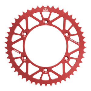 JT Alloy Racelite Sprocket 51T 520 Red