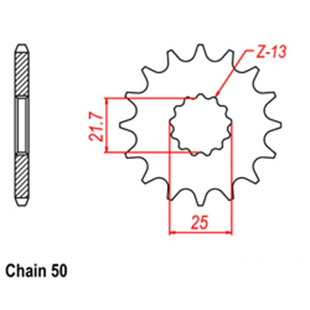Front Sprocket YAM/KAW/SUZ 530
