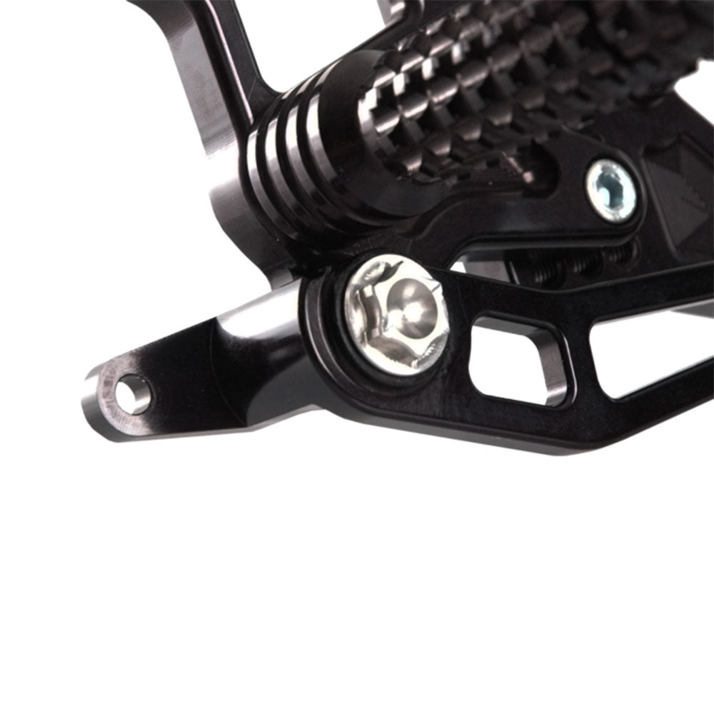 VORTEX Rear Set KAW ZX-10 11-15 Black