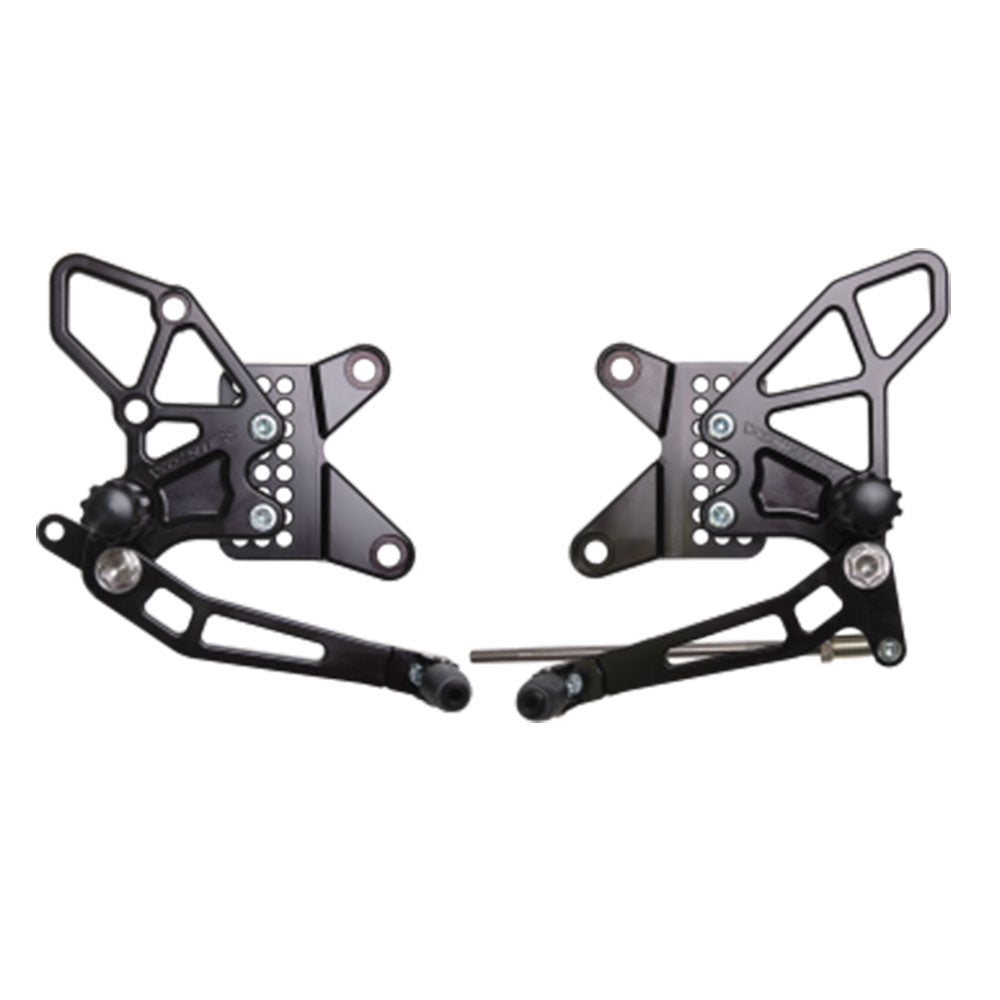 VORTEX Rear Set KAW ZX-6R 13-19 Black