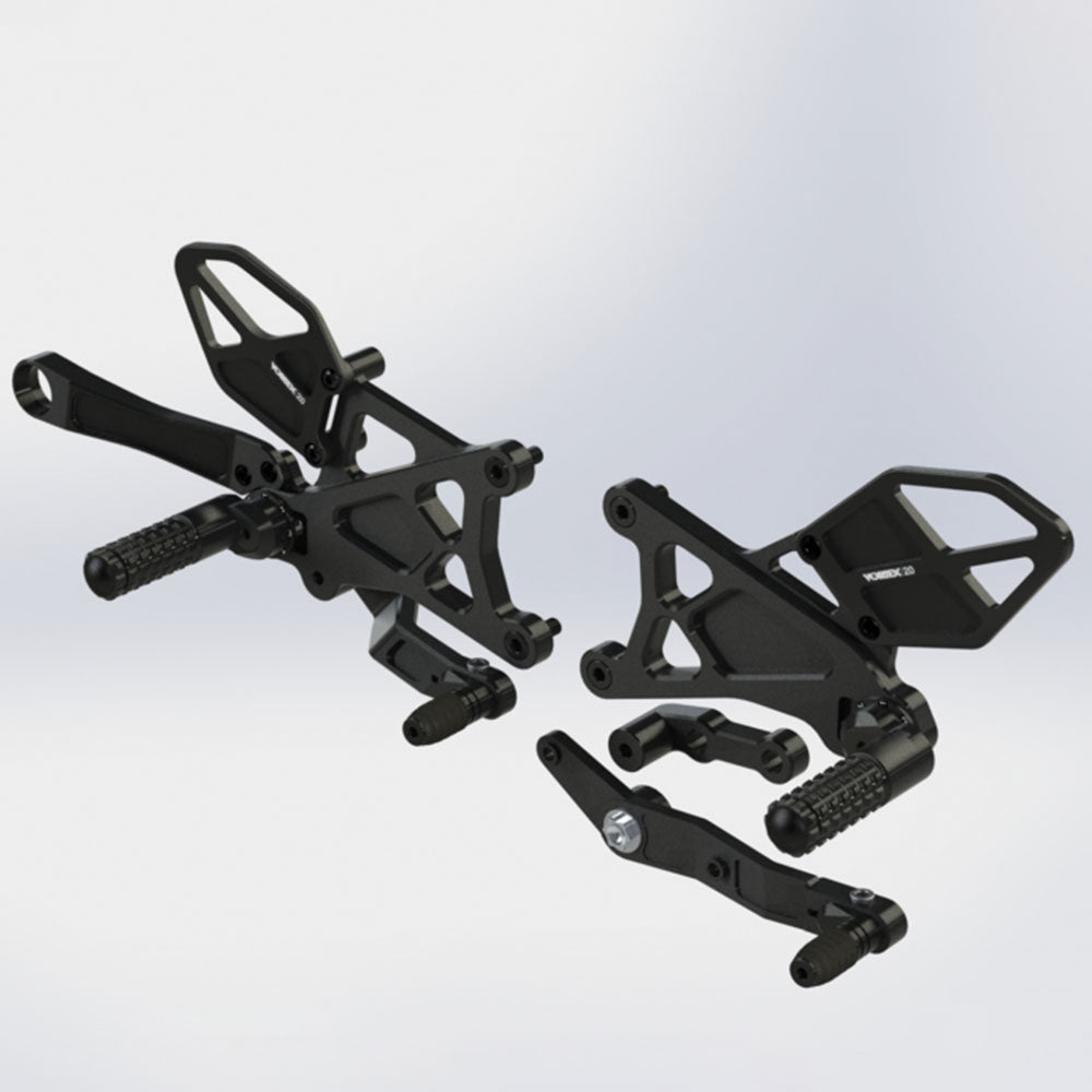 VORTEX Rear Set YAM YZF-R1/M 15-24 V3