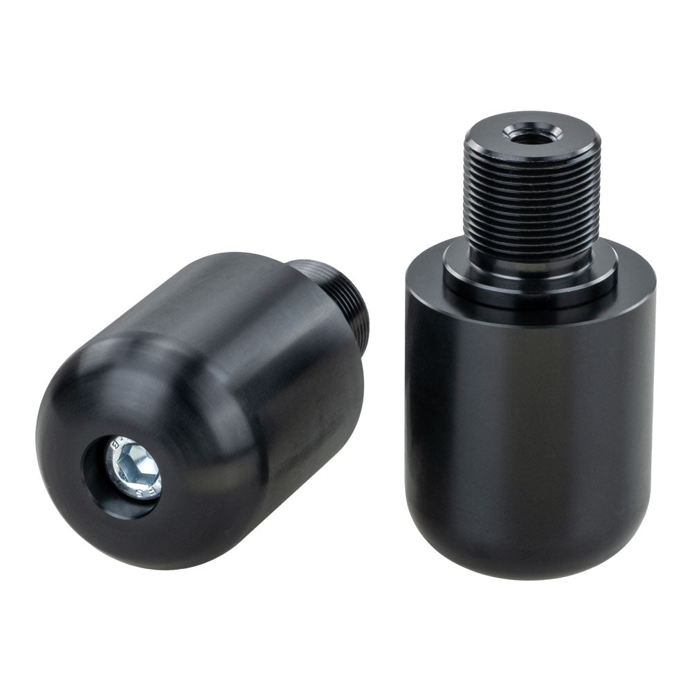 VORTEX Bar End Slider Pair Black KAWASAKI