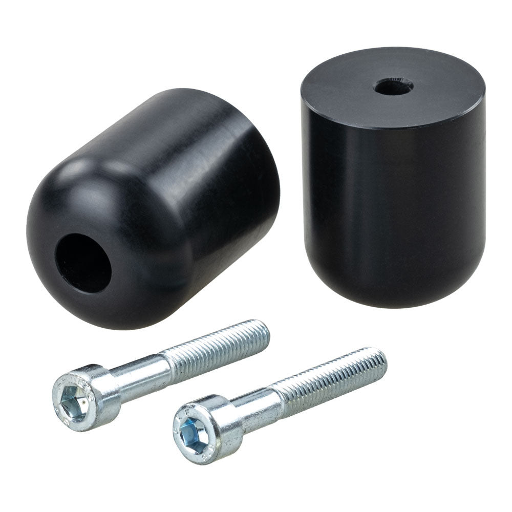 VORTEX Bar End Slider Pair Black SUZUKI