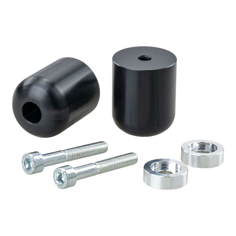 VORTEX Bar End Slider Pair Black YAMAHA R1 07+ R6 06+