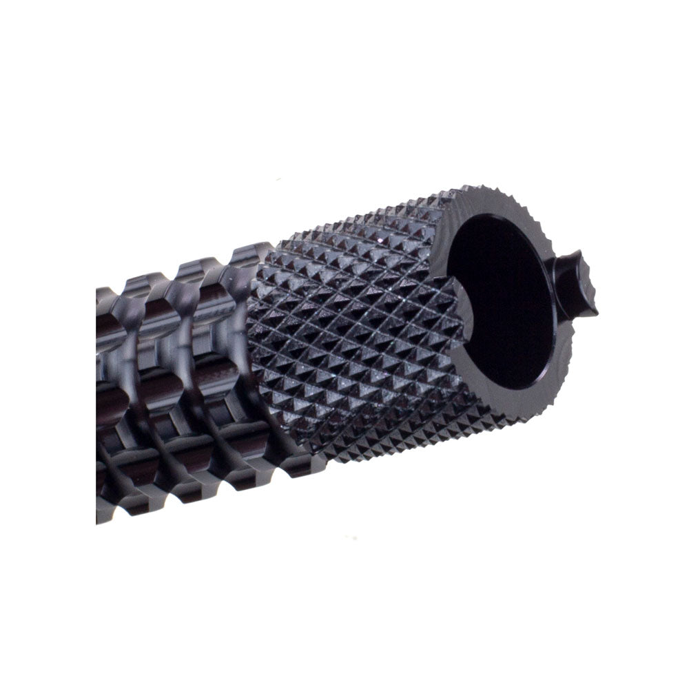 VORTEX Part Foot Peg Black 2.0 Inc Bolt And End Cap