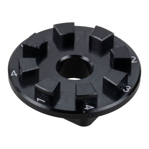 VORTEX Part Foot Peg Bracket 2.0 Square insert Black
