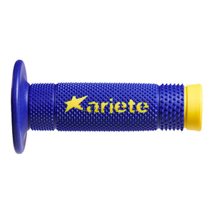 ARIETE MX Grips - Vulcan - Dual Compound - Blue/Yellow